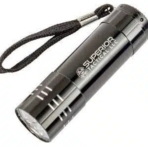 Superior Tactical 9 LED Mini Aluminum Flashlight with Lanyard — Tactical Flashlight | Superior Tactical