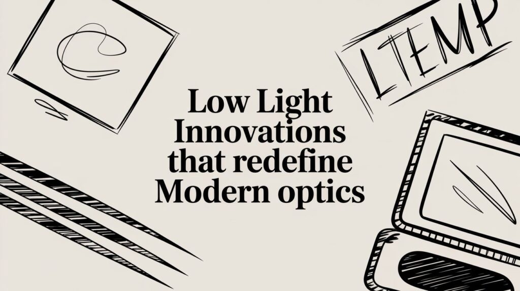 Low light innovations redefining modern optics.