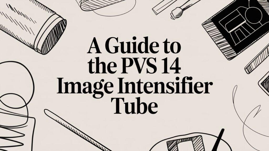Guide to PVS 14 Image Intensifier Tube.