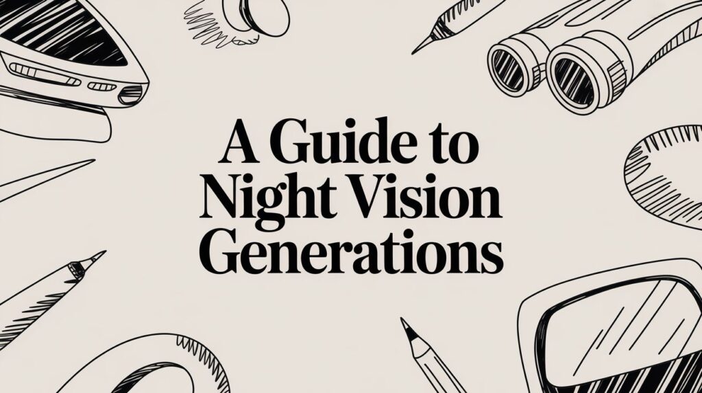 Guide to Night Vision Generations illustration.