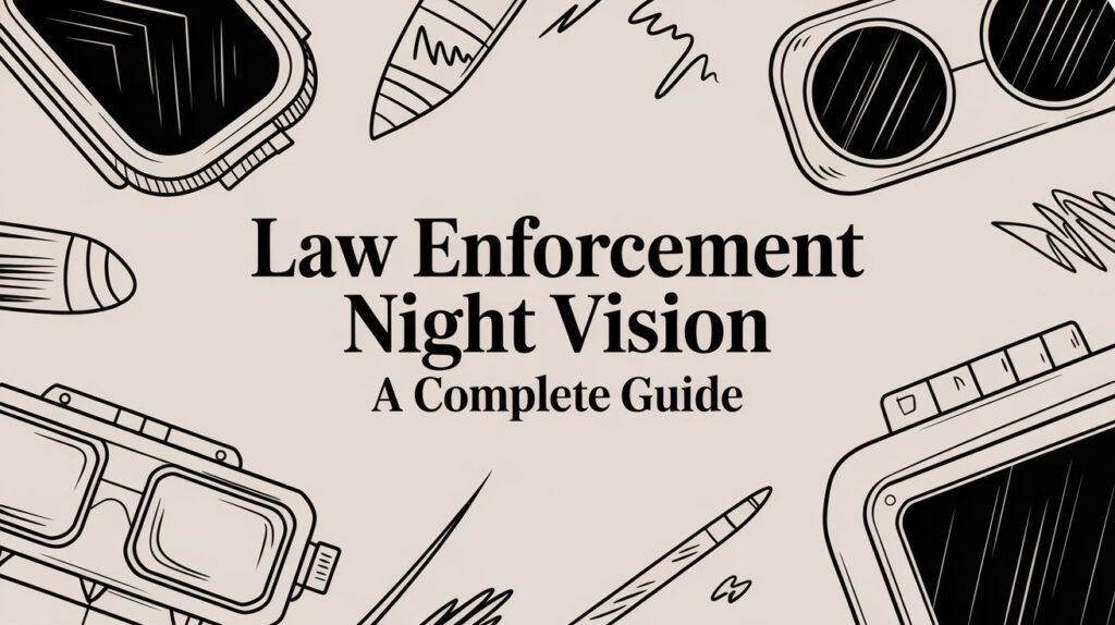 Law enforcement night vision guide cover.