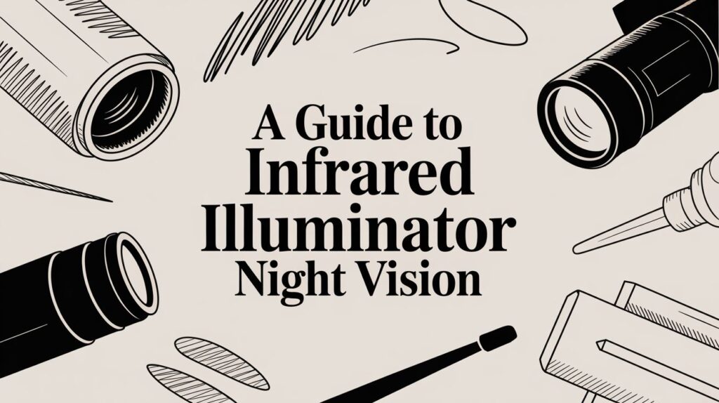 Guide to infrared illuminator night vision.