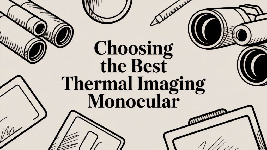 Choosing the Best Thermal Imaging Monocular Graphic