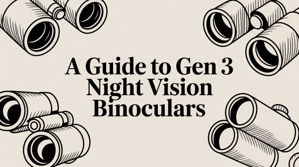 Guide to Gen 3 Night Vision Binoculars.