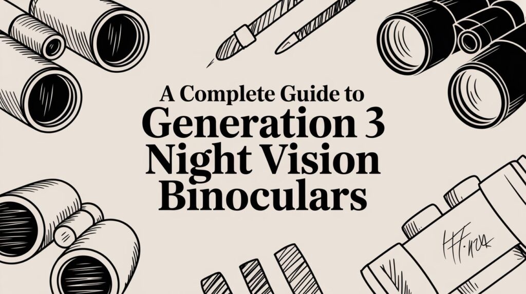 Guide to Generation 3 Night Vision Binoculars.