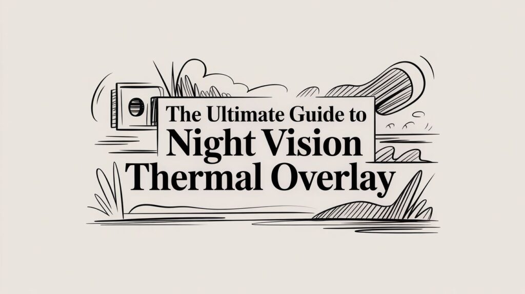 Guide to Night Vision Thermal Overlay illustration.