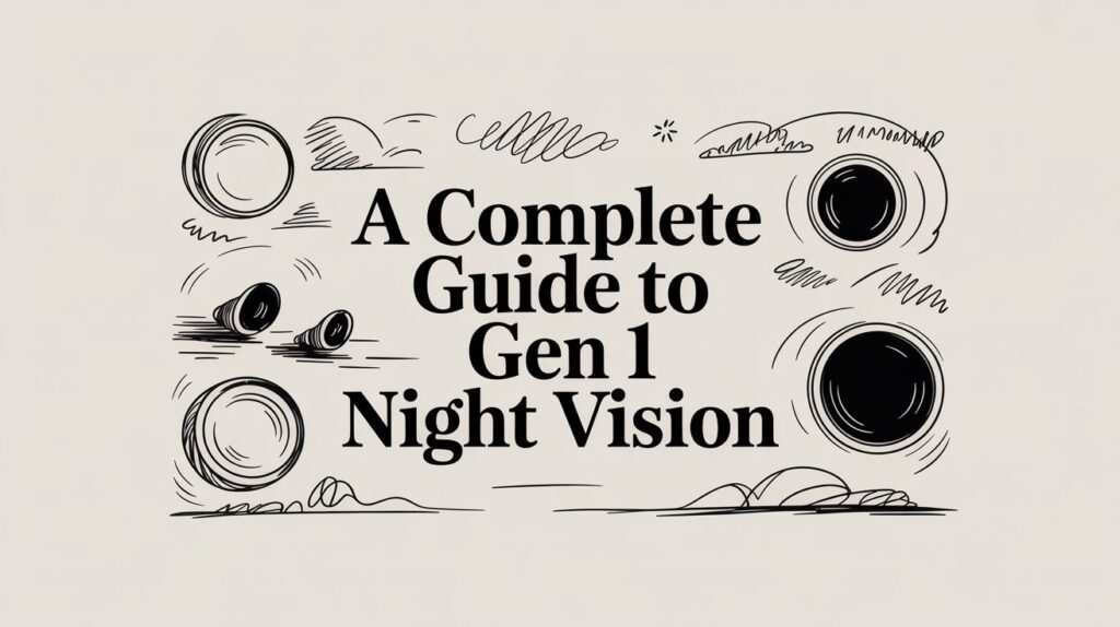 Guide to Gen 1 Night Vision illustration.