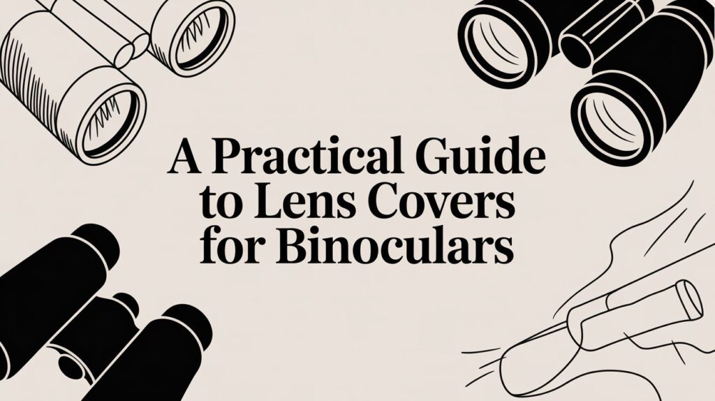 Guide to Binocular Lens Covers Illustrated.