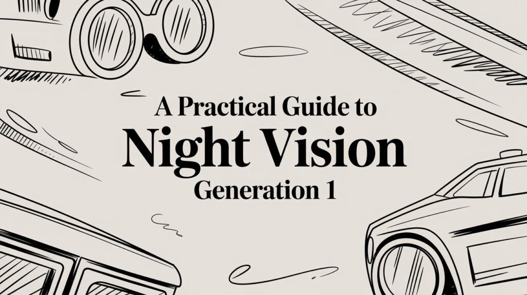 Night Vision Guidebook Cover Illustration