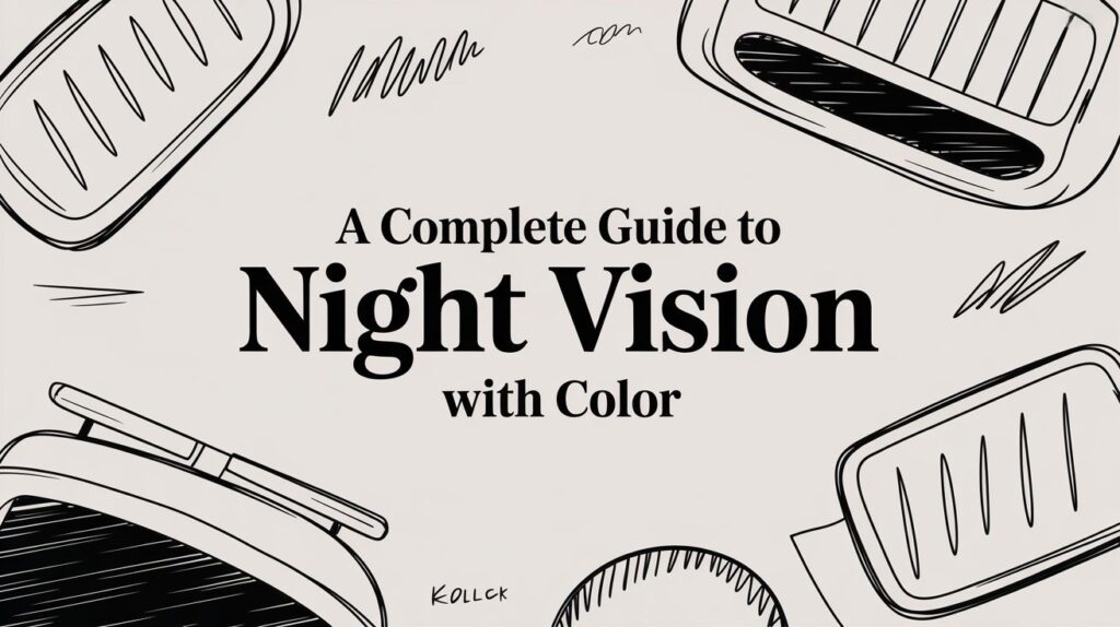 Guide to Night Vision with Color illustration.