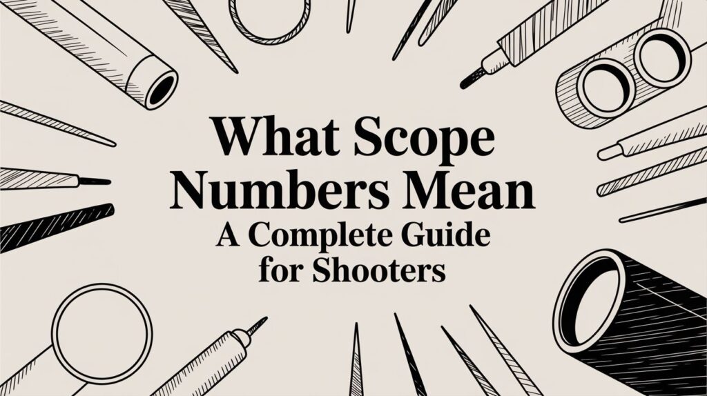 Guide cover: Understanding scope numbers for shooters.