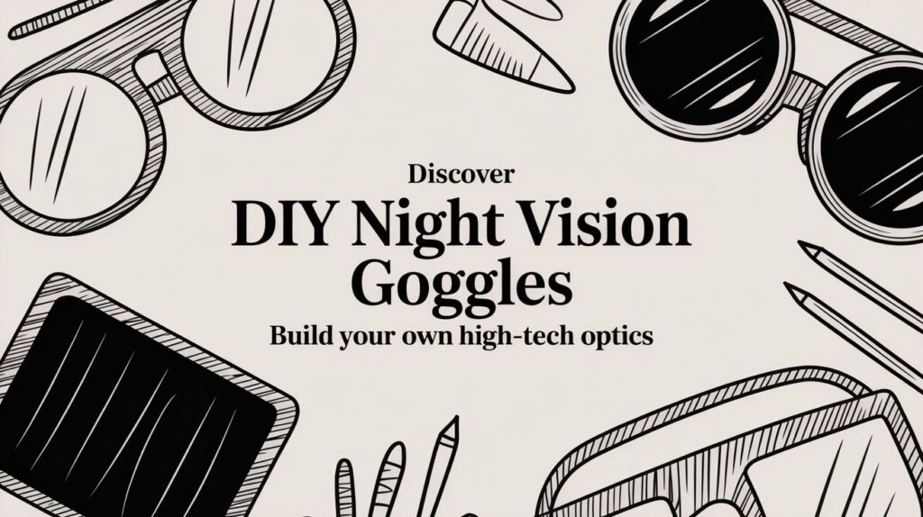 DIY Night Vision Goggles Illustrated Banner
