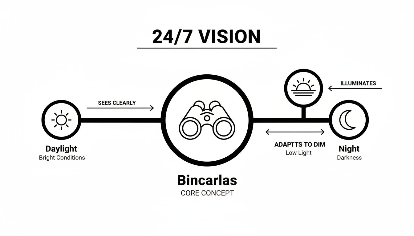 day night vision binoculars