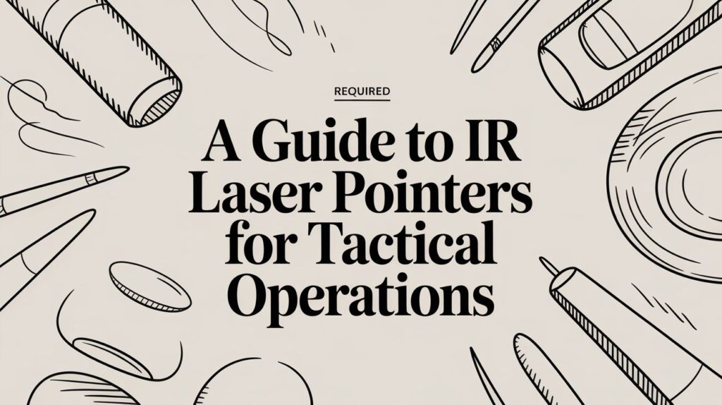 Guide to IR Laser Pointers for Operations