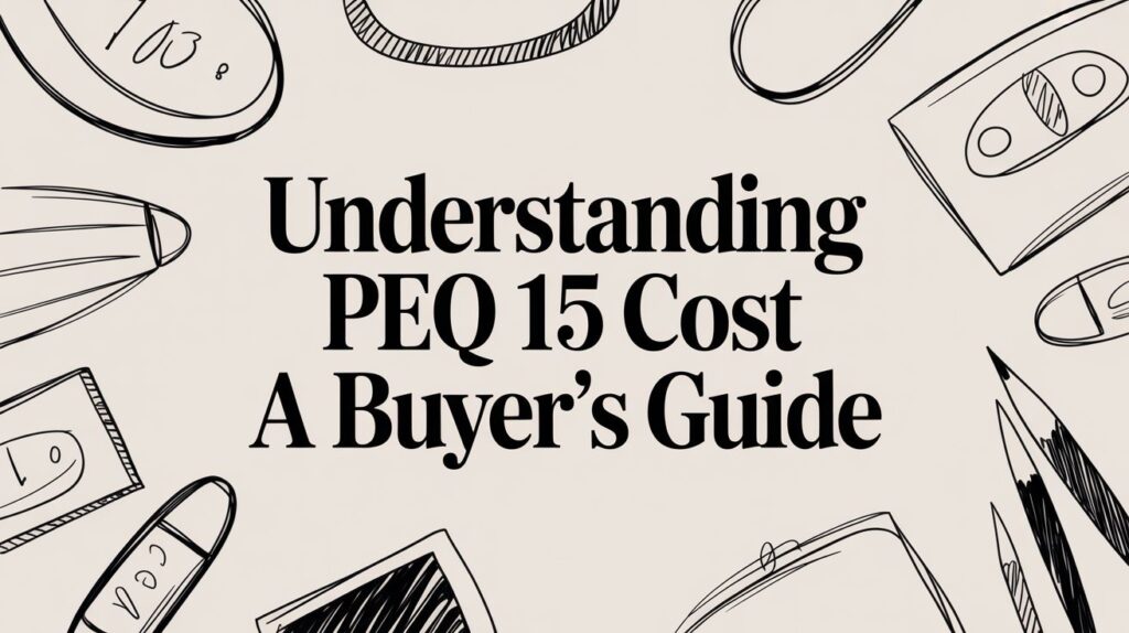 Understanding PEQ 15 Cost Guide Cover.