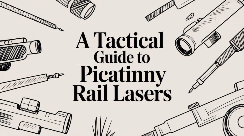 Guide to Picatinny Rail Lasers illustration.