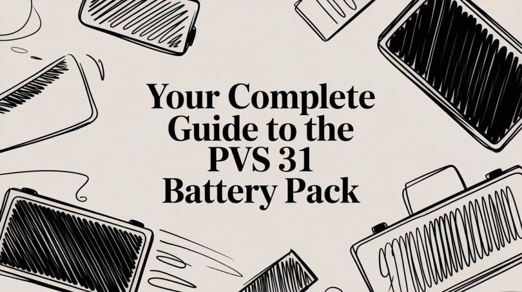 Guide to PVS 31 Battery Pack.