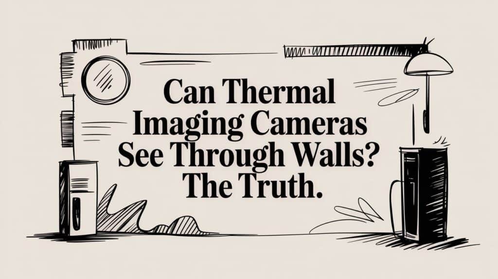 Can Thermal Imaging Cameras See Through Walls Thermal Illustration