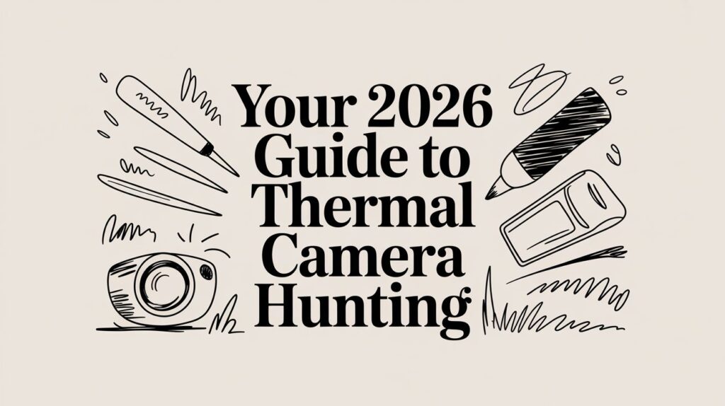 Thermal Camera Hunting Guide Illustration
