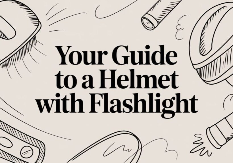 helmet-with-flashlight-line-art