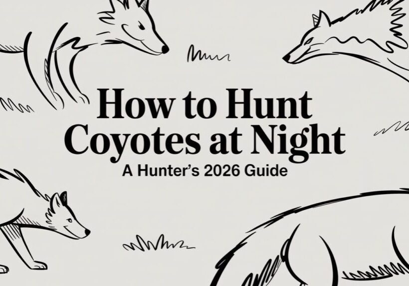 how-to-hunt-coyotes-at-night-coyotes-illustration